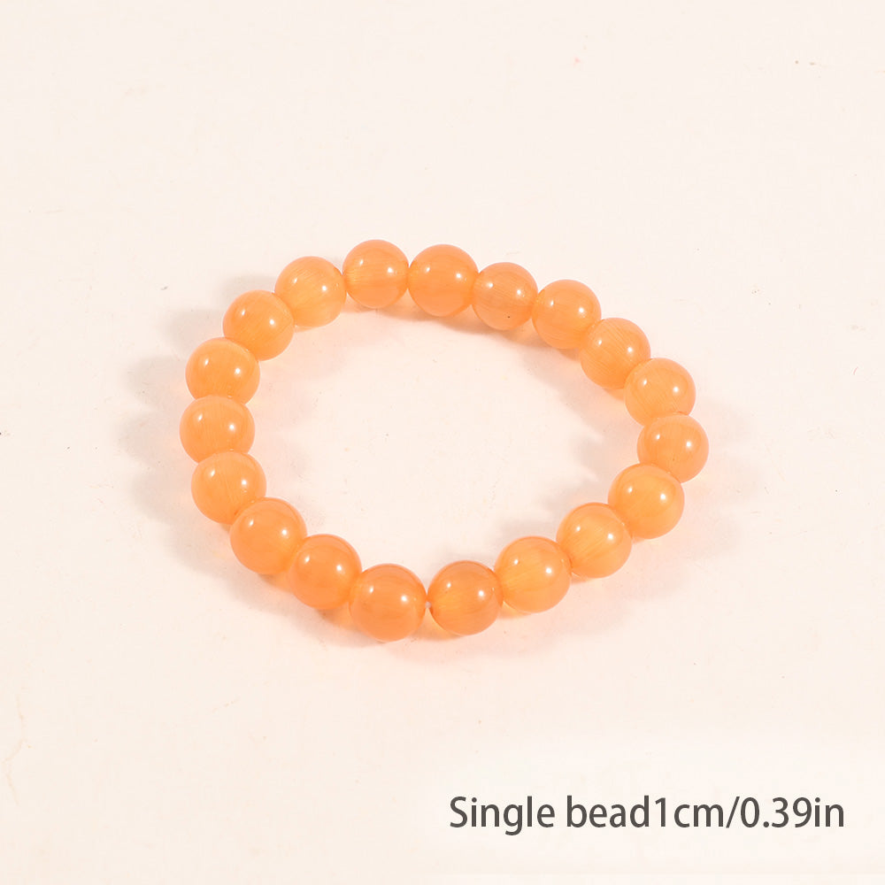 Stress and Anxiety Relief Yoga Bracelet – Women's Natural Beaded Crystal Mantra Bracelet (Inspirational Birthday Gift)