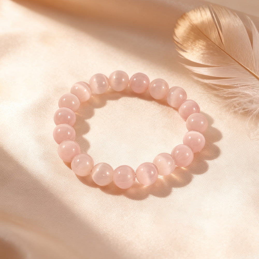 Natural gemstone beaded bracelet—an inspirational gift for women, girls, best friends, and sisters.