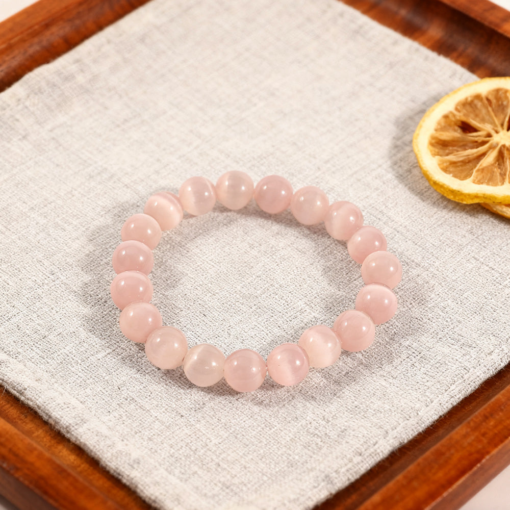 Natural gemstone beaded bracelet—an inspirational gift for women, girls, best friends, and sisters.