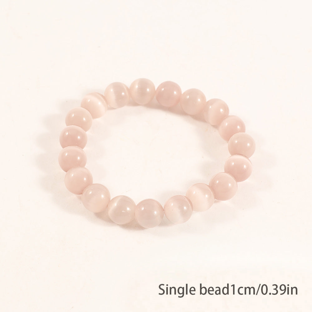 Natural gemstone beaded bracelet—an inspirational gift for women, girls, best friends, and sisters.